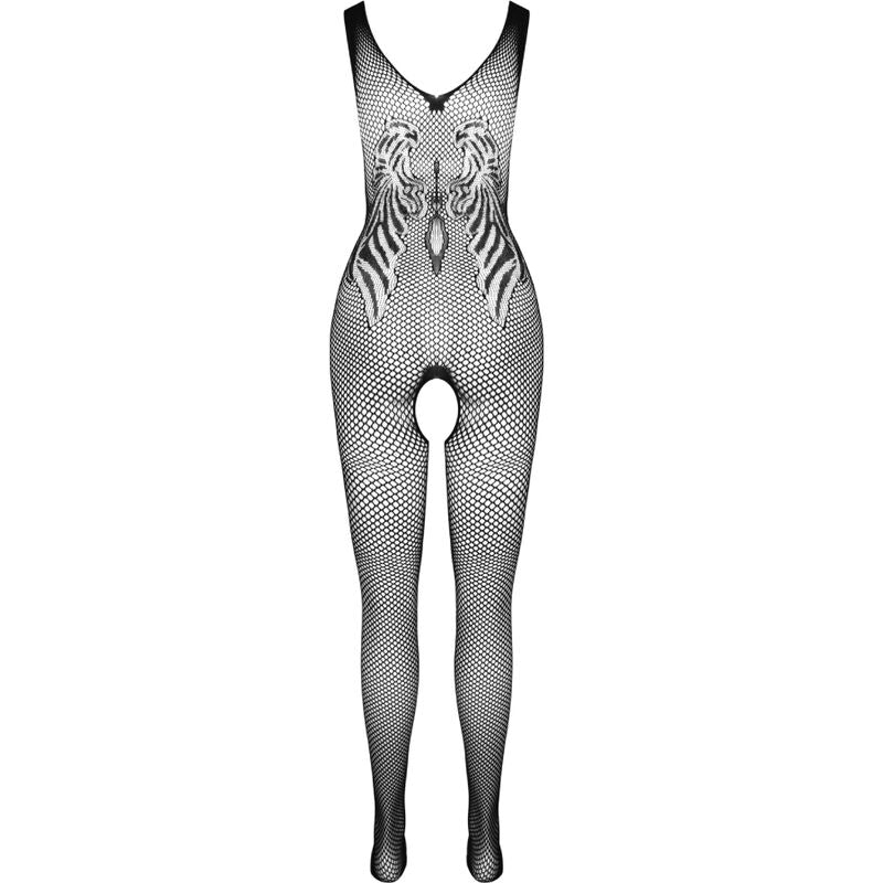 PASSION - BS098 BODYSTOCKING BLANC TAILLE UNIQUE