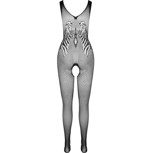 PASSION - BS098 BODYSTOCKING BLANC TAILLE UNIQUE