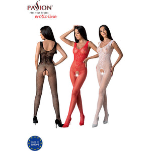 Passion – Bs098 bodystocking blanc taille unique