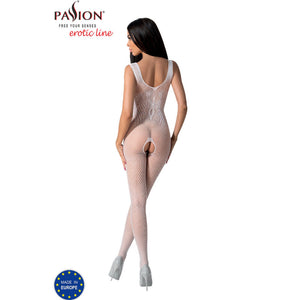 Passion – Bs098 bodystocking blanc taille unique