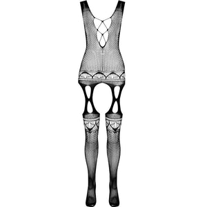 Passion – Bs099 bodystocking blanc taille unique
