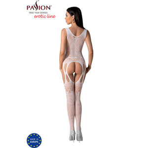Passion – Bs099 bodystocking blanc taille unique