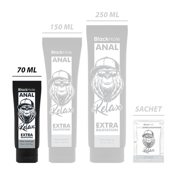 Black Hole – Gel de dilatation anale à base d'eau 70 ml