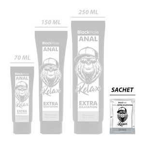 Black Hole – Gel à base d'eau extra dilatation 6 ml dose unique