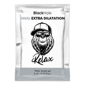 Black Hole – Gel à base d'eau extra dilatation 6 ml dose unique