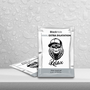 Black Hole – Gel à base d'eau extra dilatation 6 ml dose unique