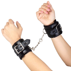 SecretPlay – Menottes de bondage noires collection BDSM