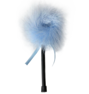 SecretPlay – Duster marabou bleu clair