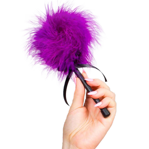 SecretPlay – Duster marabou rose violet