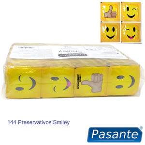 Pasante – Préservatifs smiley sac 144 unités