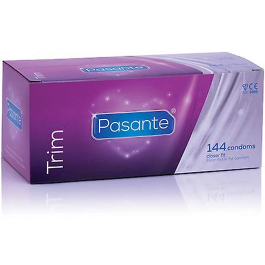PASANTE - PRESERVATIVO TRIM ADJUSTADO CAJA 144 UNIDADES