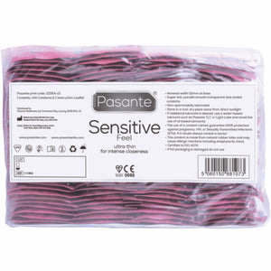 Pasante – Préservatifs sensibles sac 144 unités