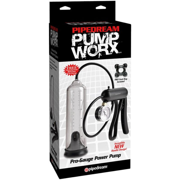 Pump Worx – Pompe puissante pro-gauge transparente