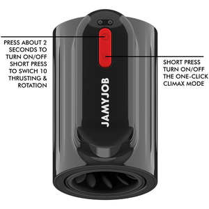 Jamyjob – Masturbateur vortex et rotation tech turbo mode