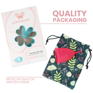 Intimichic – Coupe menstruelle en silicone médicale - taille S