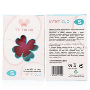 Intimichic – Coupe menstruelle en silicone médicale - taille S