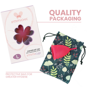 Intimichic – Coupe menstruelle en silicone médicale - taille L