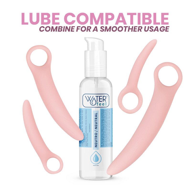 INTIMICHIC - SET 5 SILICONE DILATORS