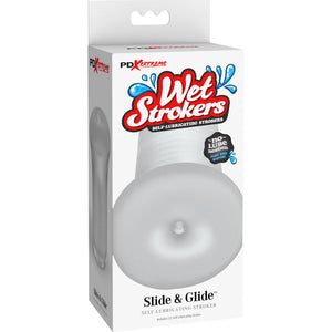 Fetish Fantasy Extreme – Masturbadeur mâle en silicone transparent slide & glide