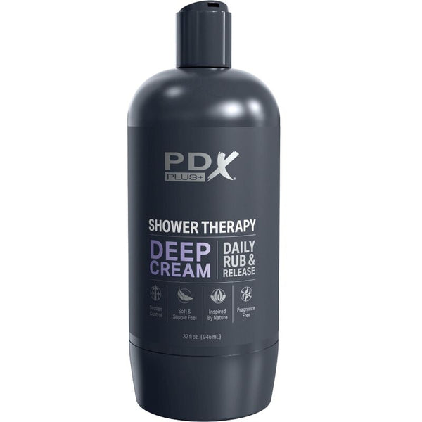 PDX Plus – Stroker masturbateur discret deep cream shampooing conception de bouteille