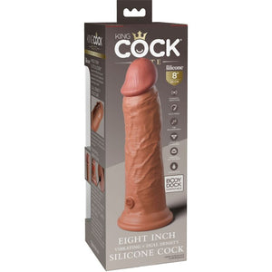 KCE 8 DD Vibrating Cock Tan