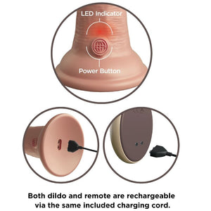 KCE 9 DD Vibrating Cock RC Lig