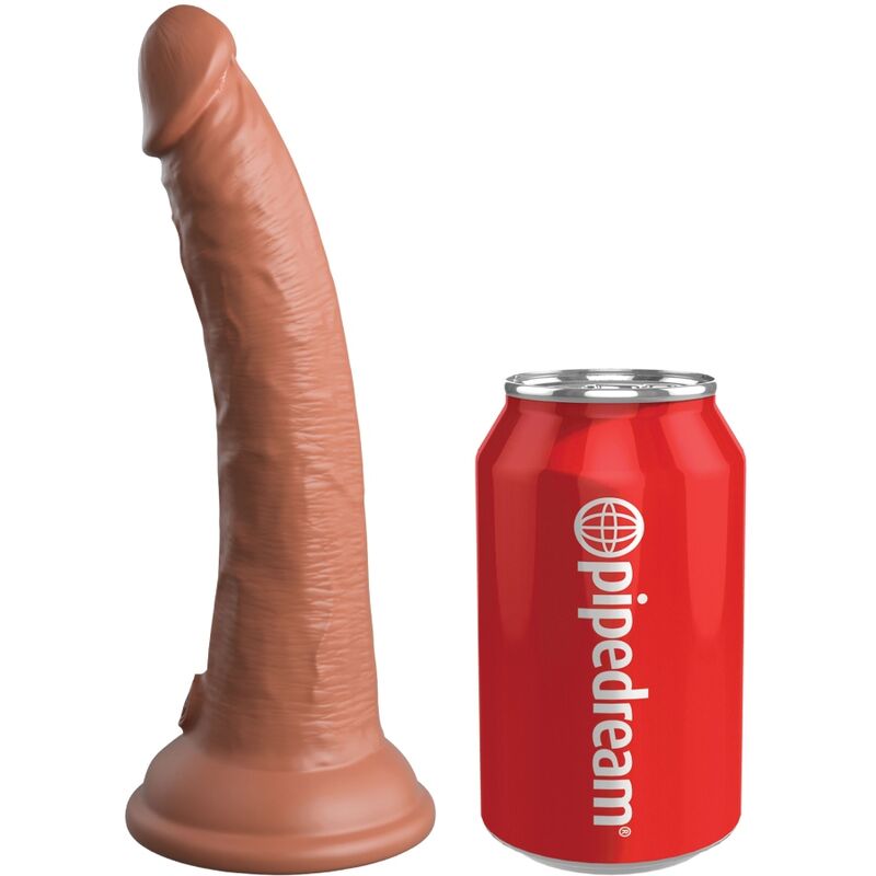 KING COCK - ELITE ARNÉS ADJUSTABLE COMFORTABLE WITH DILDO 17.8 CM