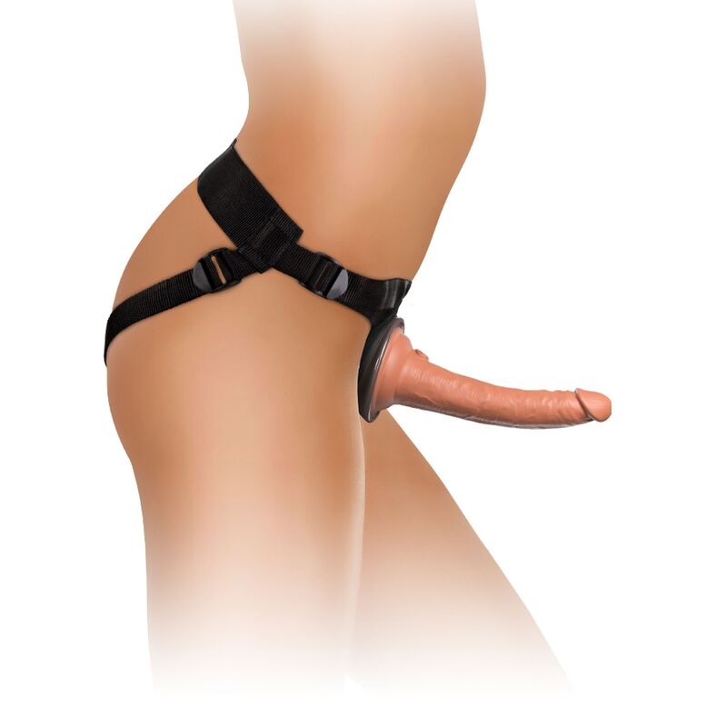 KING COCK - ELITE ARNÉS ADJUSTABLE COMFORTABLE WITH DILDO 17.8 CM
