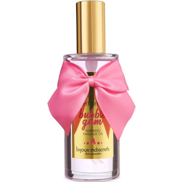 Bijoux – Indiscrets huile de massage light my fire effet chaleur saveur gomme