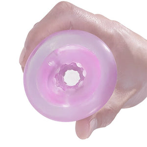 Pretty Love – Masturbateur masculin fantasy avec spirale interne et balles transparentes