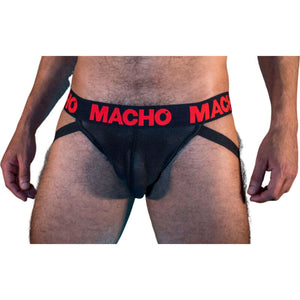 Macho – Mx26x2 jock noir/rouge
