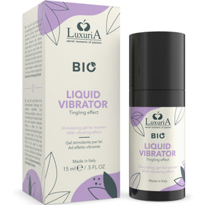 Intimateline Luxuria – Gel bio stimulant pour son effet vibrant 15 ml