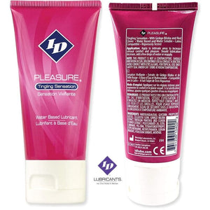 ID Pleasure – Lubrifiant base deau tinging sensation travel tube 60 ml