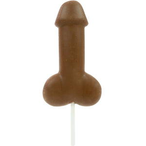 Sucette au chocolat en forme de pénis