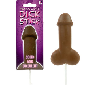Sucette au chocolat en forme de pénis