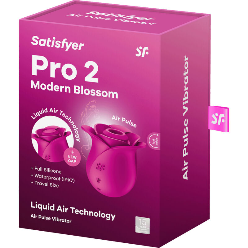 SATISFYER - AIR PULSE PRO 2 MODERNE BLOSSOM VIBRADOR