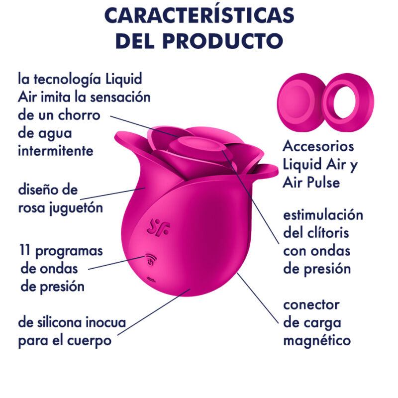 SATISFYER - AIR PULSE PRO 2 MODERNE BLOSSOM VIBRADOR