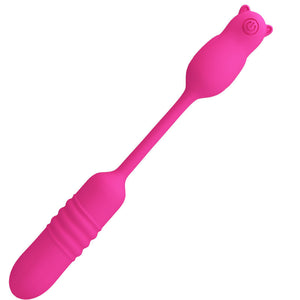 Pretty Love – Nobikuma balle vibrant en silicone rose