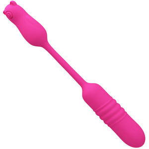 Pretty Love – Nobikuma balle vibrant en silicone rose