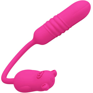 Pretty Love – Nobikuma balle vibrant en silicone rose