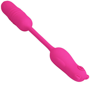 Pretty Love – Nobikuma balle vibrant en silicone rose