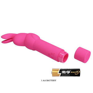 Pretty Love – Vibrateur en silicone gerardo fuschia rabbit