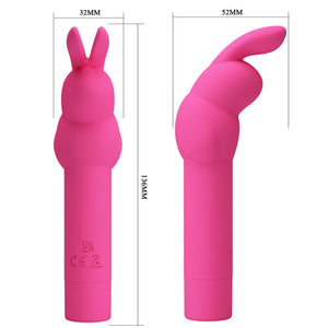 Pretty Love – Vibrateur en silicone gerardo fuschia rabbit
