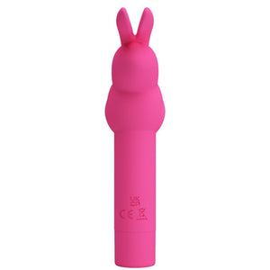 Pretty Love – Vibrateur en silicone gerardo fuschia rabbit