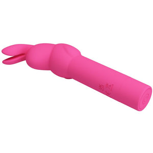 Pretty Love – Vibrateur en silicone gerardo fuschia rabbit