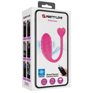 Pretty Love – Oeuf vibrant rose fisher contrôlé par application