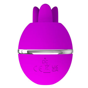 Pretty Love – Vibrateur rond en silicone gemini ball violet