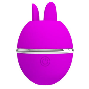 Pretty Love – Vibrateur rond en silicone gemini ball violet