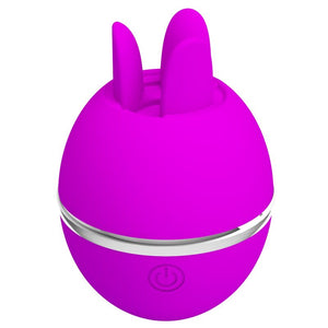 Pretty Love – Vibrateur rond en silicone gemini ball violet