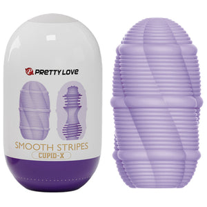 Pretty Love – Oeuf masturbateur cupid rayures lisses